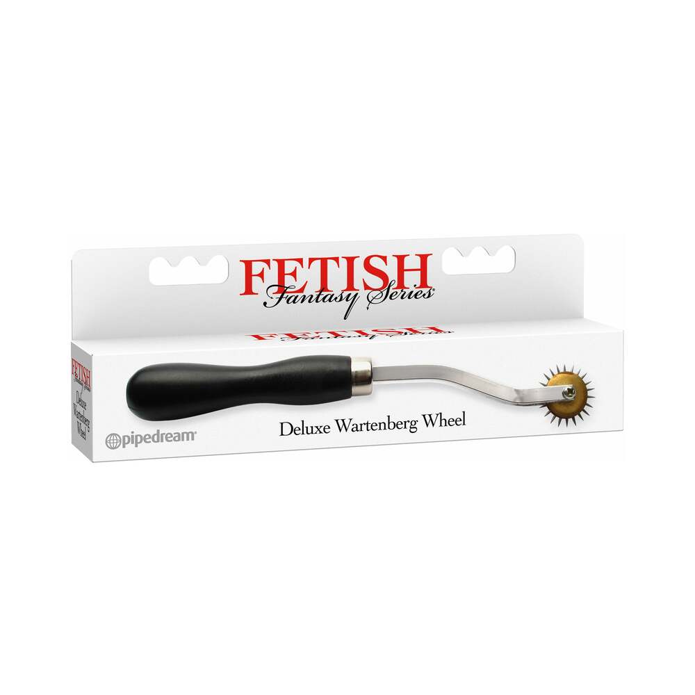 Fetish Fantasy Series Deluxe Wartenberg Wheel Silver/Black