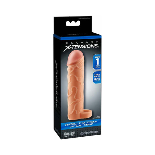 Fantasy X-tensions Perfect 1 in. Extension With Ball Strap Beige
