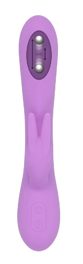 Evolved Bead The Way Rechargeable Dual Stimulator Silicone Pink