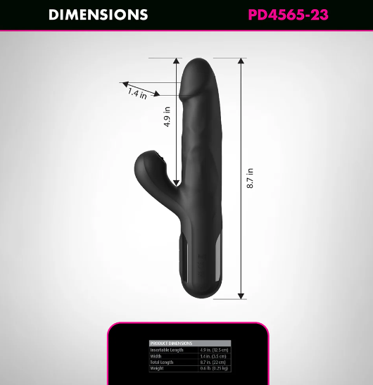 Fetish Fantasy Series Sonix Silicone Thruster