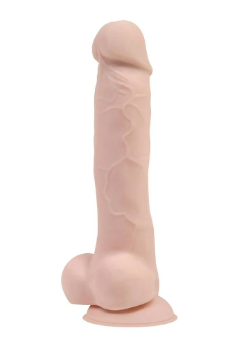 Adam & Eve Adam's True Feel Rechargeable Dildo with Remote Control