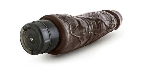 Dr. Skin Vibe 14 Realistic 8 in. Vibrating Dildo Brown